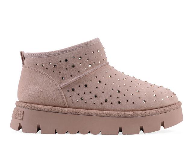 Women's White Mountain Tomas Booties in Blush color