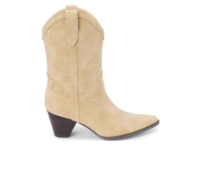 Women's Coconuts by Matisse Benji Western Boots in Natural color