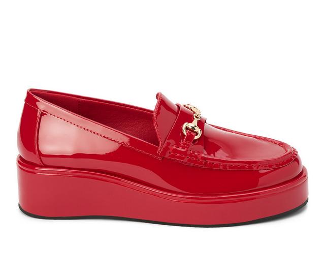 Women's Coconuts by Matisse Kimbra Loafers in Red Patent color