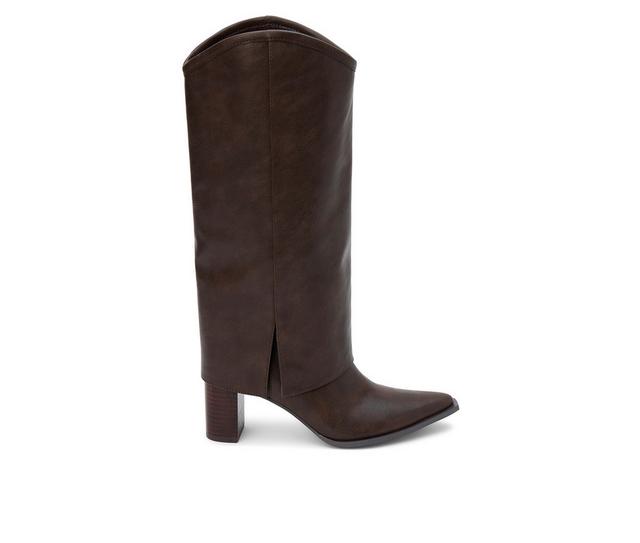 Women's Coconuts by Matisse Walker Knee High Boots in Coffee color