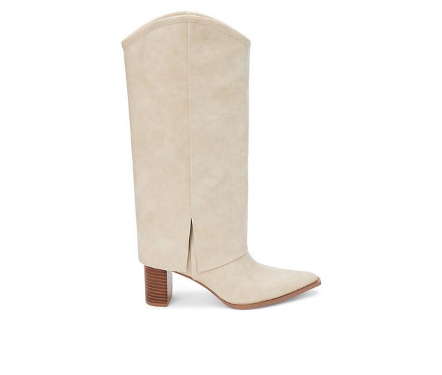 Women's Coconuts by Matisse Walker Knee High Boots in Natural color