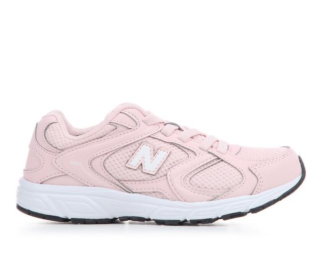 Girls' New Balance Little Kid 408 Sneakers in Shell Pnk/Wht color