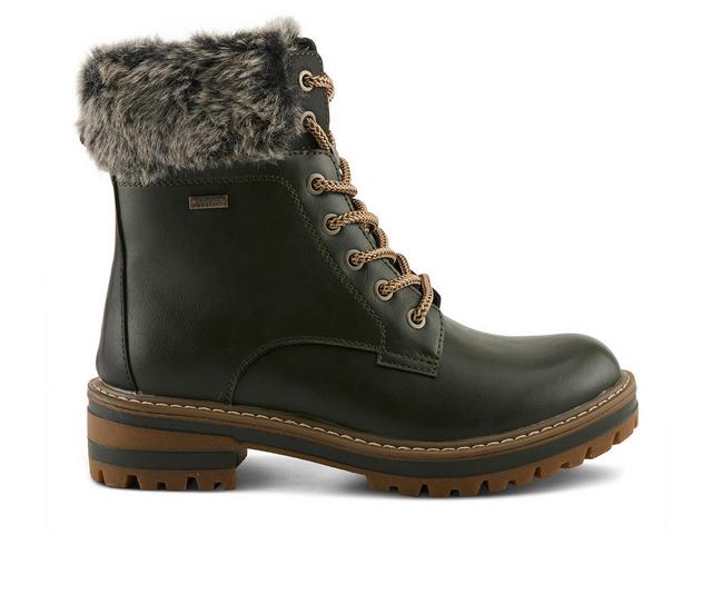 Women's Patrizia Canario Booties in Forest Green color