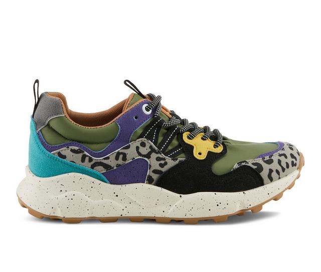 Women's Patrizia Flying Colors Sneakers in Olive Multi color