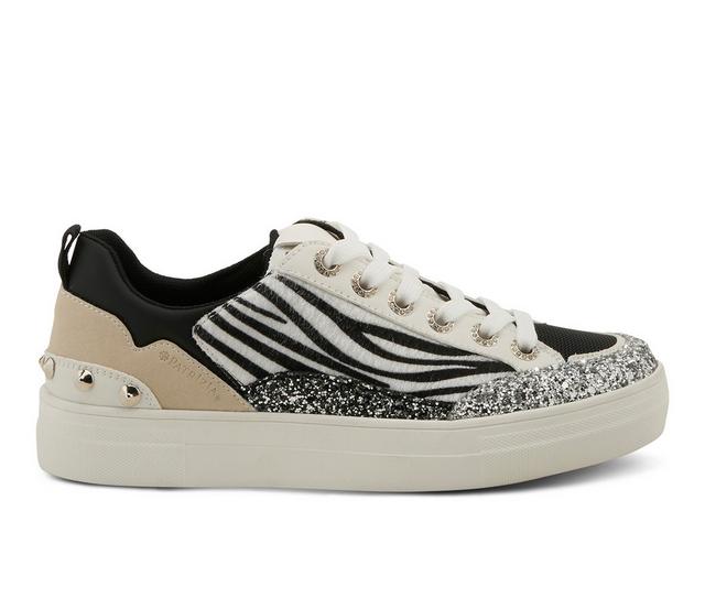 Women's Patrizia Gascar Sneakers in Zebra Print color
