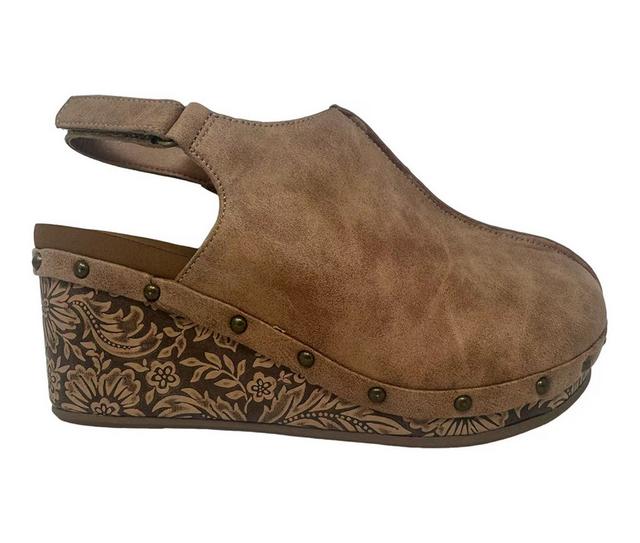 Women's Very G Miranda Wedges in Nude color