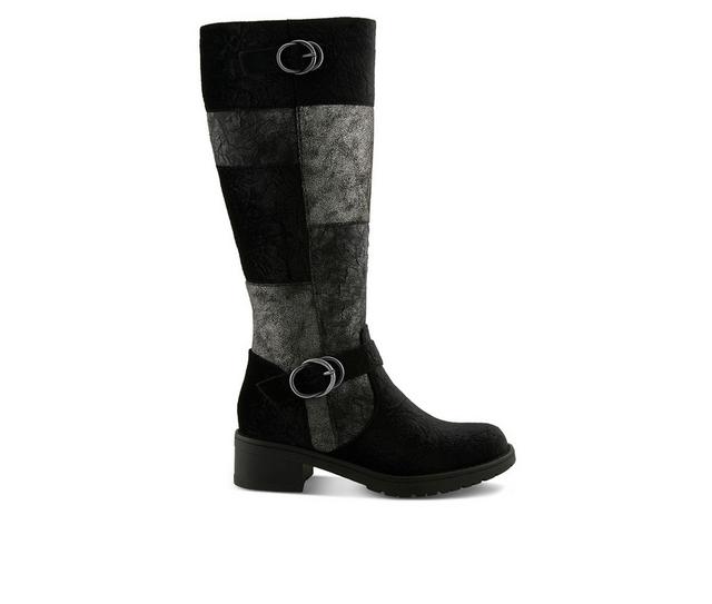 Women's Patrizia Collage-Viv Knee High Boots in Black Multi color