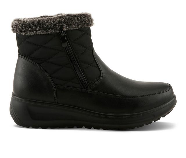Women's Flexus Alama Booties in Black color