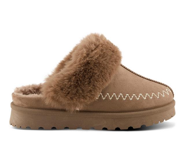 Women's Flexus Alava Clogs in Taupe color