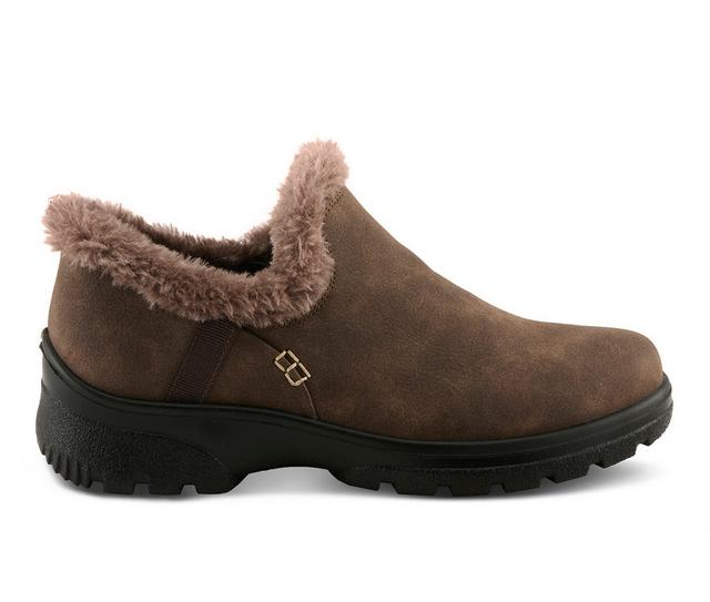 Women's Flexus Bambari Clogs in Brown color