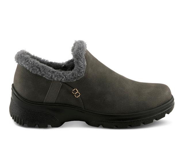 Women's Flexus Bambari Clogs in Charcoal color