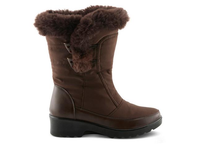 Flexus Tacey Winter Boots in Brown color