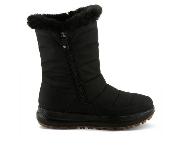 Women's Flexus Leader Winter Boots in Black color