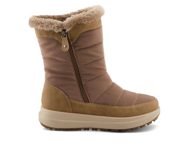 Women's Flexus Leader Winter Boots in Taupe color