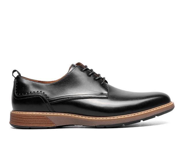 Men's Stacy Adams Pacer Plain Toe Oxford Oxfords in Black color