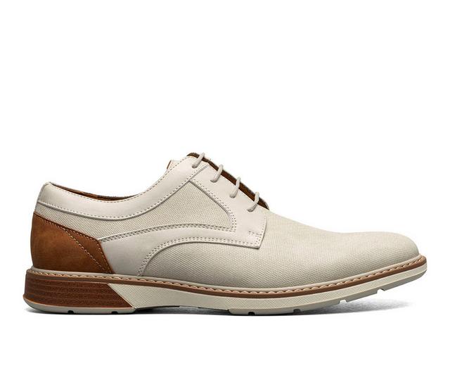 Men's Stacy Adams Phineas Plain Toe Oxford Oxfords in Sand color
