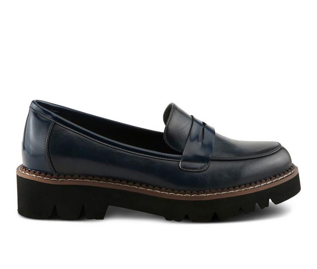 Women's Patrizia Neve Flats in Navy color