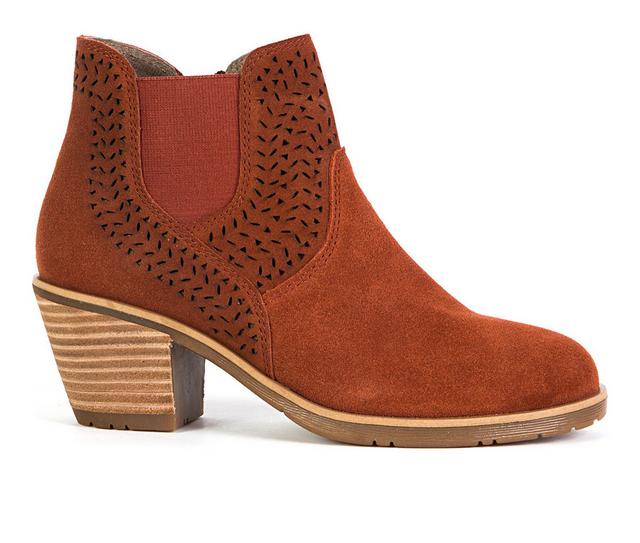 Women's Jambu Veda Booties in Sienna color