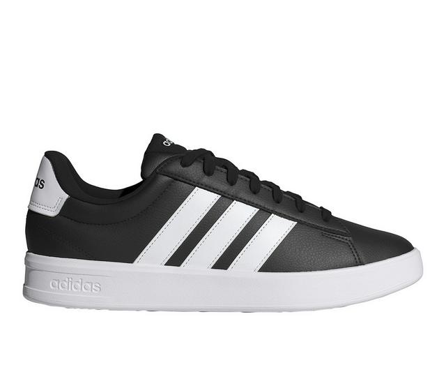 Men's Adidas Grand Court 3.0 Sneakers in Black/White color