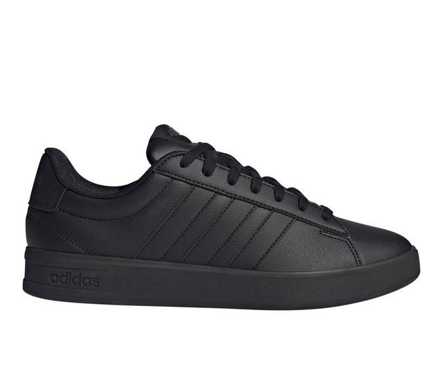 Men's Adidas Grand Court 3.0 Sneakers in Black/Black color