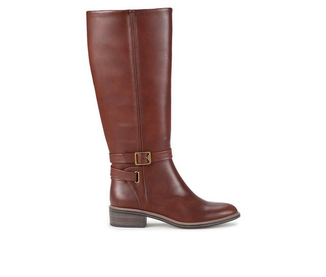 Women's Baretraps Audria Tall Boot Knee High Boots in Mahogany color