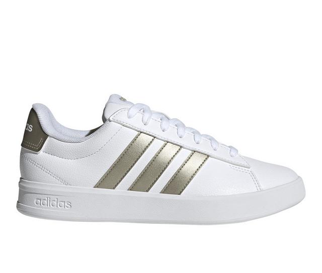 Women's Adidas Grand Court 3.0 Sneakers in White color