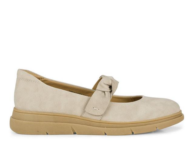 Women's Baretraps Kimbly Mary Jane Slip On Flats in Taupe color