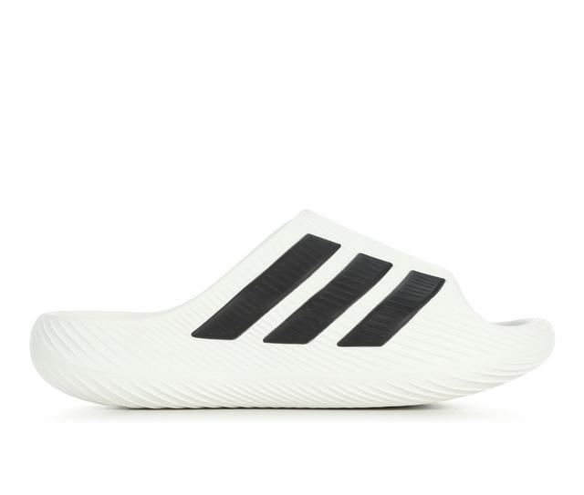 Men's Adidas PureChill Slide Slides in White/Black color