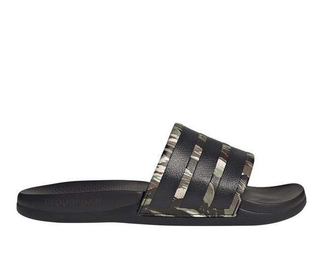 Men's Adidas ADILETTE COMFORT 2.0 Sport Slides in Blk color