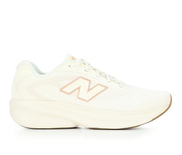 Women's New Balance W680v9 Running Shoes in Angora/Gum color