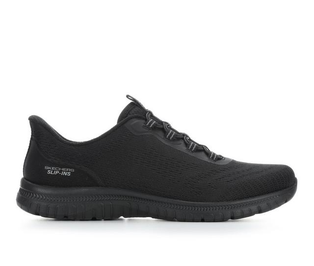 Women's Skechers Virtue Slip In 104744 in Black/Black color