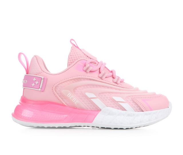 Girls' Bebe Little Kid Blair Casual Sneaker in Pink color