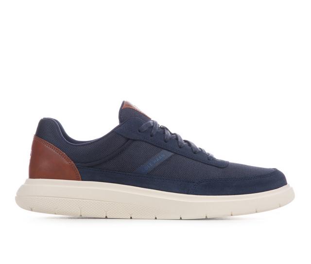 Men's Cole Haan Grand+ Stridion Oxfords in Nvy/Brt Tan/Ivo color
