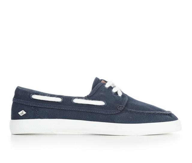 Women's Sperry Venice Boat Shoes in Navy color