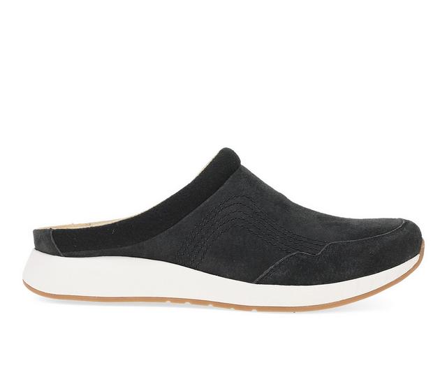 Women's Dansko Claudia Slip-on Shoes in Black color