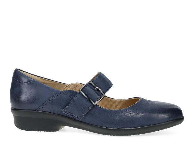 Women's Dansko Collette Flats in Navy color