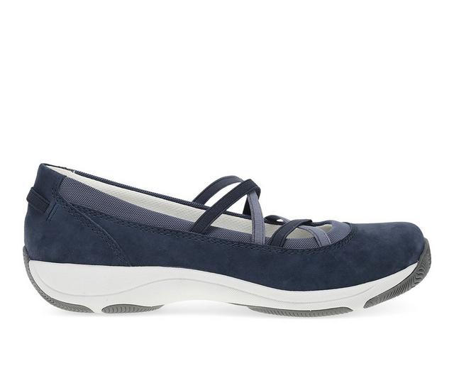 Women's Dansko Harper Mary Janes in Navy color