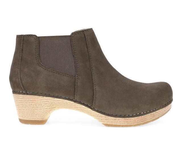 Women's Dansko Lane Booties in Mushroom color