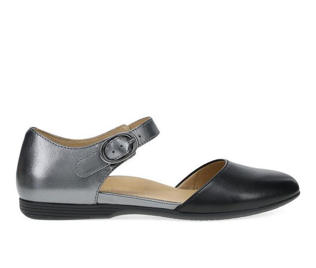 Dansko Liv in Black/Pewter color
