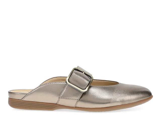 Women's Dansko Lotus Flats in Gold color
