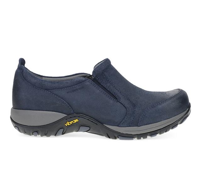 Women's Dansko Pippy Slip-on Shoes in Navy color