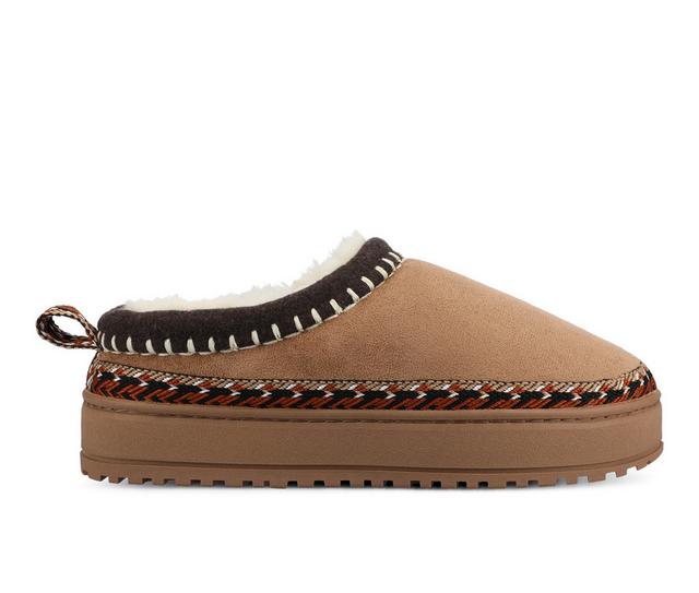 Journee Collection Tarika Slippers in Chestnut color