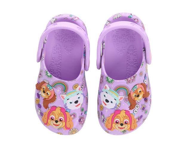 Girls' Nickelodeon Toddler & Little Kid Paw Patrol Clog in Purple color