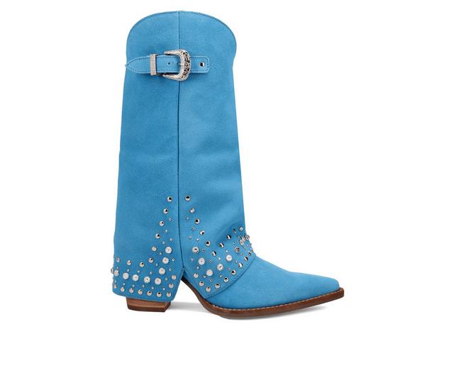 Women's Dingo Boot Howdy Honey Western Boots in Blue color