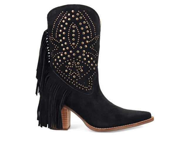 Women's Dingo Boot Star Power Western Boots in Black color