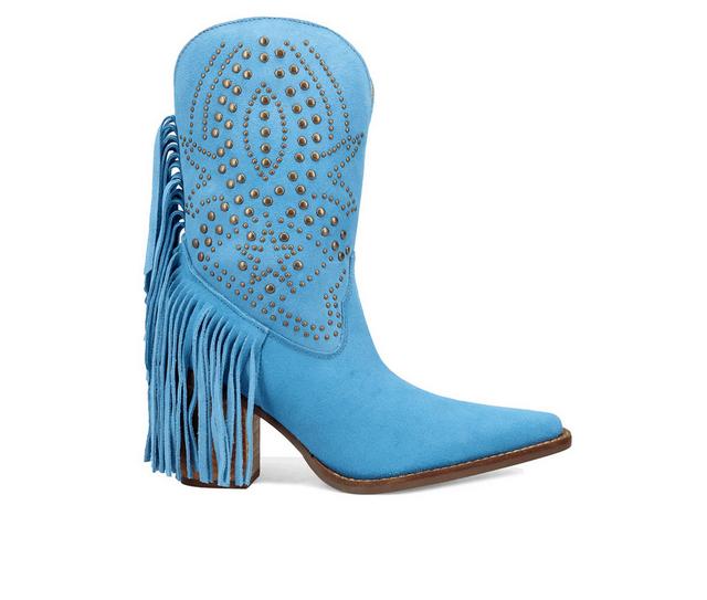 Women's Dingo Boot Star Power Western Boots in Blue color