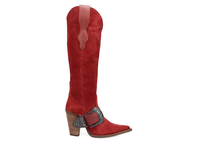 Women's Dingo Boot Yeehottie Western Boots in Red color