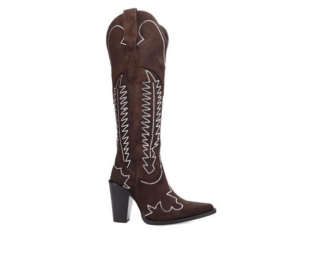 Women's Dingo Boot Double Take Western Boots in Brown color