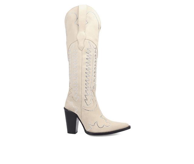 Women's Dingo Boot Double Take Western Boots in White color