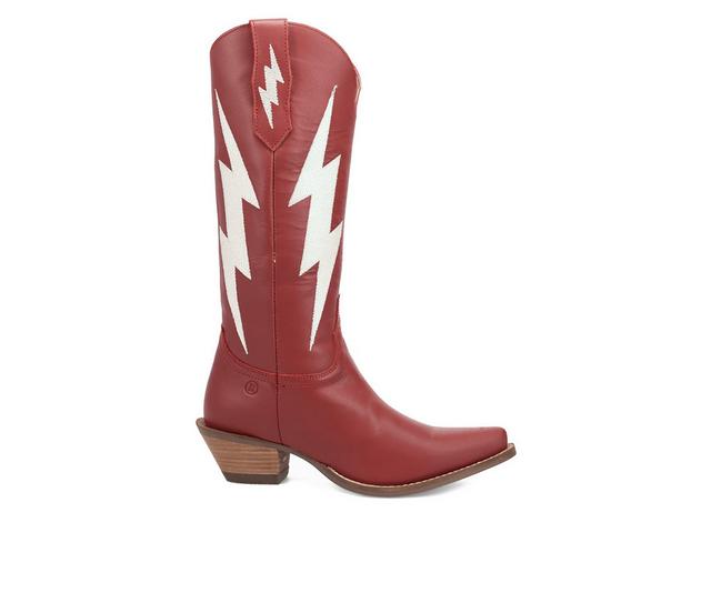 Dingo Boot Thunderbolt Western Boots in Red color